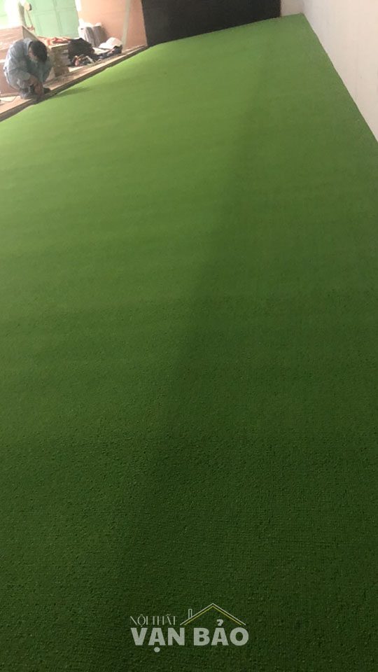 Tham van phong dang cuon mau xanh non chuoi 5 1