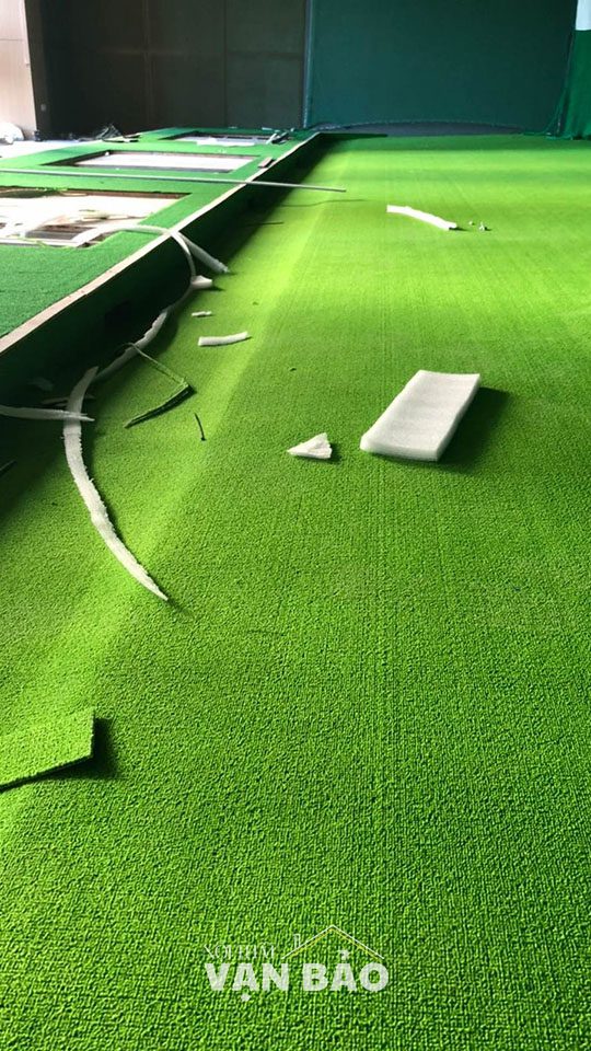 Tham van phong dang cuon mau xanh non chuoi 9