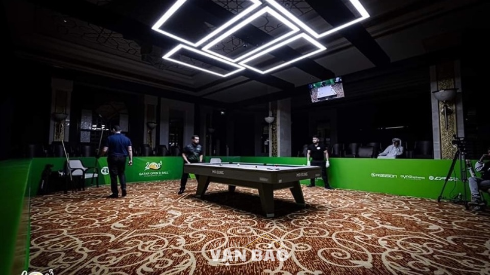 Thảm lót sàn bida Tham cuon hoa van diamond D18 1