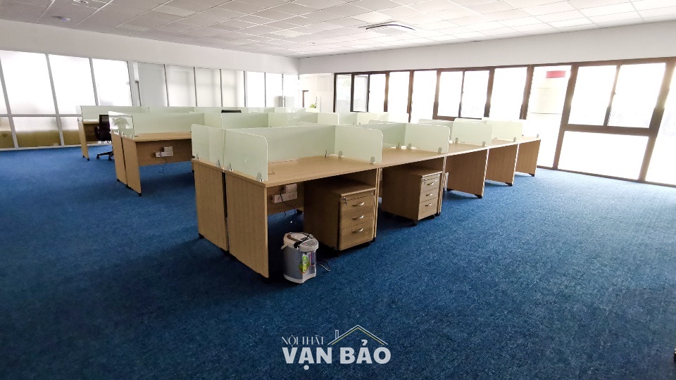 Tham van phong mau xanh duong 8