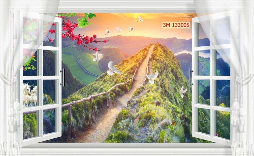 Tranh dan tuong cua so 3d 133005