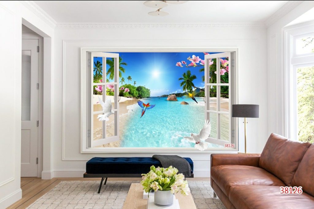 Tranh dan tuong cua so 3d 38126